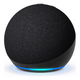 Echo Dot 5ger Alexa Preta Amazon Assist Virtual Controle Voz