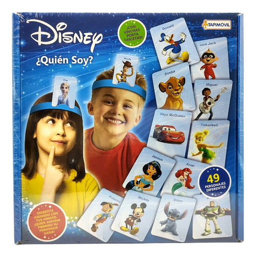 Juego De Mesa ¿quién Soy? Disney Tapimovil - Dgl Games