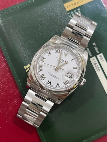 Reloj Rolex Datejust 116200 Para Caballero