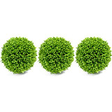 Bolas Decorativas De Plantas Verdes Artificiales Bolas ...
