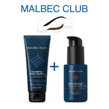 Creme Facial + Shampoo Barba Malbec Club 50/100ml