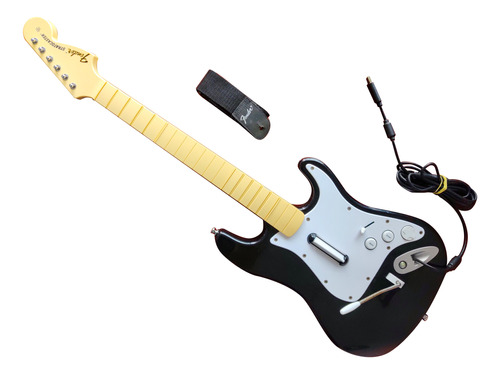 Guitarra Rock Band Fender Xbox 360 / Pc Clone Hero Com Fio