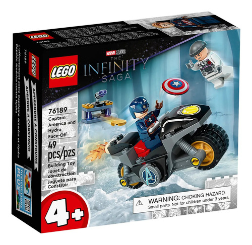 Lego Marvel The Infinity Saga Capitán América And Hydra Face