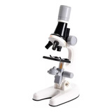 Microscopio De Laboratorio Ciencia Escolar Led 1200x 