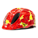 Capacete Infantil Bicicleta Absolute Kids Dance Criança Cor Vermelho Tamanho M/g 54-57cm