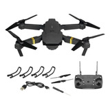 Drones Con Camara Mini Drones 4k Wifi 2.4 Ghz A Control Color Negro