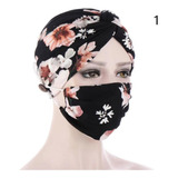 Bandanas Para La Cara, Hiyab Musulmán, Para Mujer, Con Turba