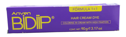 Tinte De Cabello Bidiip Peróxido Incluido 90 Grs