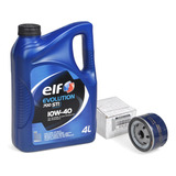 Aceite Elf 10w40 + Filtro Original Renault Logan 1.6 8v K7m