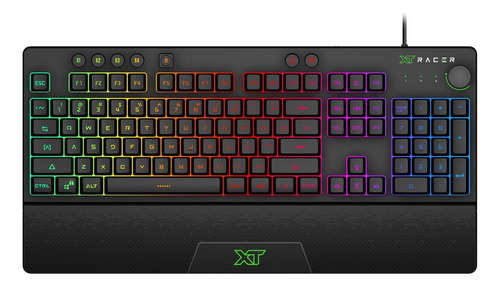 Teclado Gamer Xt Racer Xtk100 - Rgb, Anti-ghosting