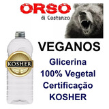 Glicerina Vegetal Bi-destilada Usp Kosher Halal 100% 5l