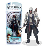 Boneco Assassins Creed Connor + Brinde - Frete Grátis!!!