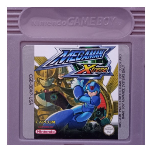 Mega Man X Para Game Boy Color, Game Boy Advance. Repro