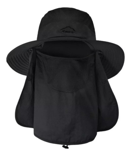 Sombrero Gorro 3 En 1 Para Sol Guarda Polvo Trekking Pesca