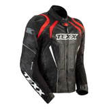 Jaqueta Masculina Texx Sniper V2 Couro Esportiva Moto Pista