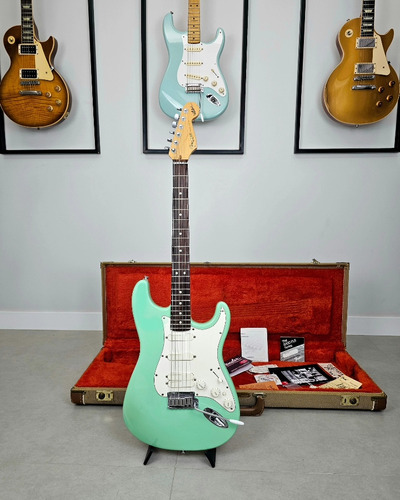 Fender Strato Jeff Beck Surf Green 50th Anniversary 96 Usa