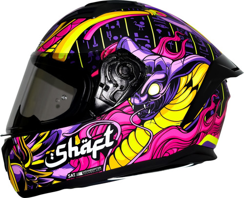 Casco Cerrado Moto Shaft Nueva Coleccion A Ve Motos.shop