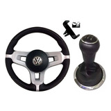 Volante Esportivo Gol G3 1999-2005 Com Manopla Coifa Cambio