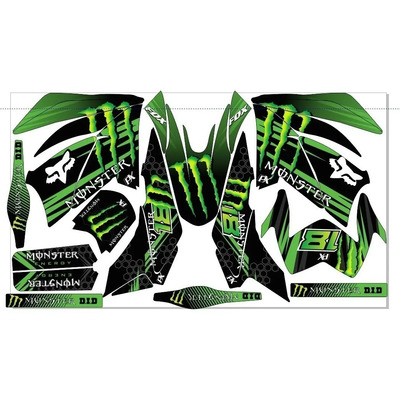 Stickers, Calca, Vinil, Para Moto 150xr Honda Mod-166 | Meses sin interés