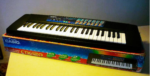 Organeta - Teclado Casio Ctk-120 Standar + Atril Soporte