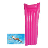 Flotador Colchoneta Tumbona Cama Inflable Colores Piscina