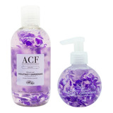 Acf Petals Kit Shower Gel Ducha + Jabón De Manos Violetas