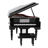 . Kit De Modelo De Piano De Cauda Em Miniatura, Instrumento