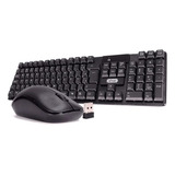 Teclado E Mouse Sem Fio Kit Abnt2 10m Nano Receptor Usb Knup