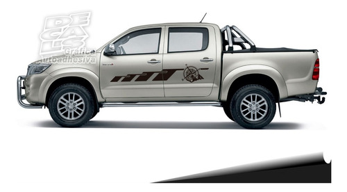 Calco Toyota Hilux 2005 - 2015 Supertrail Compass Juego