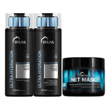 Truss Shampoo + Condicionador Ultra-hidratante + Net Mask