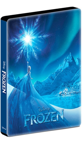 Blu-ray Steelbook Frozen - Uma Aventura Congelante - Orig.