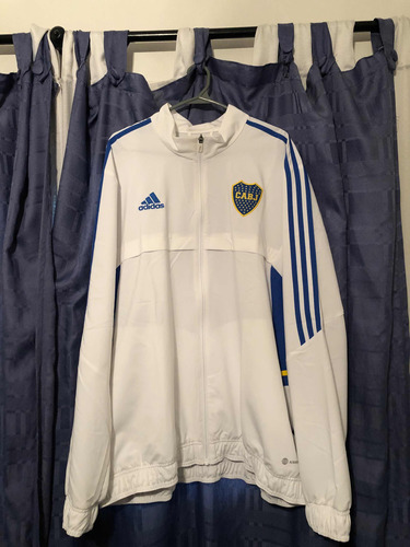 Campera De Presentación adidas Blanca Boca Juniors