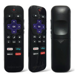 Control Compatible Insignia Roku Tv Smart Ntfx + Funda Pila