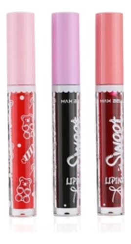 Pack De 3 Tintas Para Labios Sweet Tinta Labial