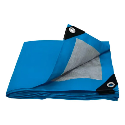 Lona Impermeable Polietileno Azul Reforzada 3m X 4m Maxtool | Envío gratis