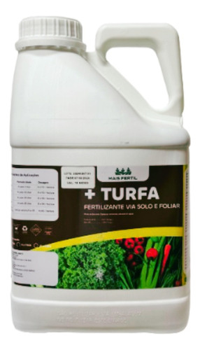 Turfa Liquida Substitui Cama De Frango E Esterco 5l