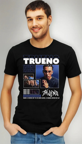 Playeras Rapero Argentino Trueno Diseño 03 Grupos Beloma