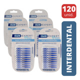 Pick Interdental Expert Oral B - 120 Unidades ( 6 Cartelas)