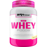 Pink Whey Proten 900g Suplemento Feminino Brn Foods