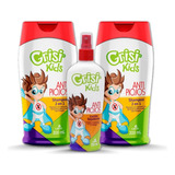 Kit Antipiojos Grisi Kids  2 Shampoos + Repelente 