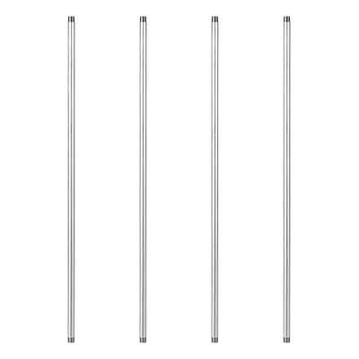 Decoración De Tubería Galvanizada De 3/4x60 PuLG (paq. 4)