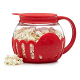 Crispetera Para Microondas Popcorn Vidrio
