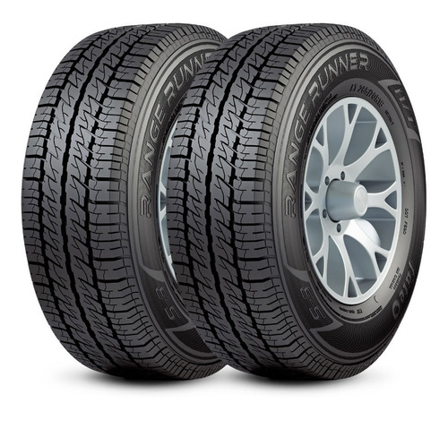 Kit 2 Cubiertas Fate 165 70 R14 Range Runner Ht 89r