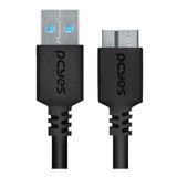 Cabo Para Hd Externo Usb Para Micro Usb-b 3.0 Pcyes 2 Metros