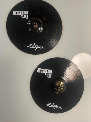 Hi-hat 14 Zildjian Serie Limitada Especial, Pitch Black