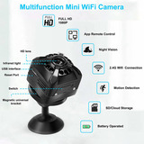 Mini Câmera X5 1080p 200w Hd Night Vision Câmera Wifi Intern