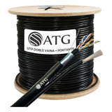 Cable Utp Cat5e Ftp Atg Doble Vaina 100% Cobre Tensor Dielec