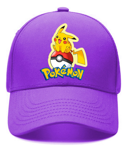 Gorra Pikachu Pokemon Ajustable