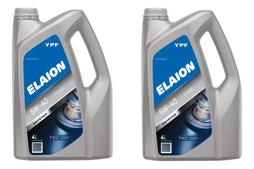 Aceite Elaion F50 5w40  X 4 Litros X 2 Unidades 