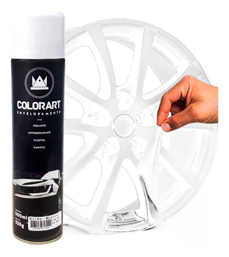  Spray Envelopamento Líquido Rodas Automotivo Colorart 500ml